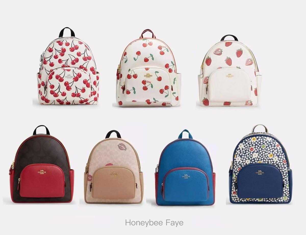 ROSE　COACH Kenley Backpack ホワイト NWT Coach Court Backpack In Colorblock CR768/CZ599/CZ600/CZ936 | eBay