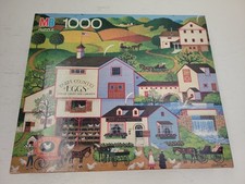 VTG Milton Bradley Puzzle Virginia Nest 1000 Pcs Wysocki Americana NIB 1988