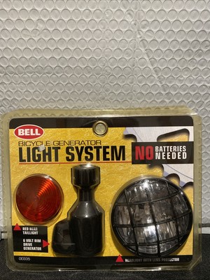 Bell Bicycle Generator Light System - No Batteries Needed. 1999 New Old Stock
