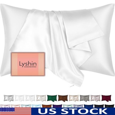 100% Mulberry Silk Pillowcase Luxury Sleep Hair Skin Care Cool Soft Travel Gift