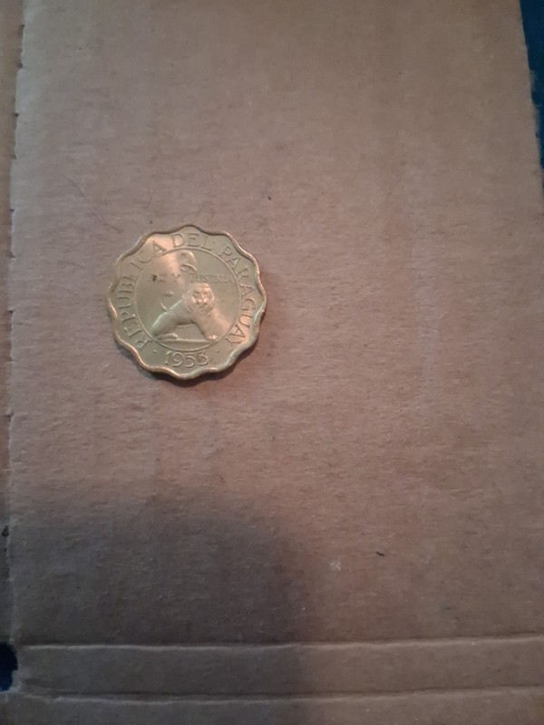 PARAGUAY 🇵🇾 TEN (10) CÉNTIMOS COIN 1953
