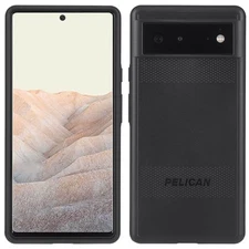 Pelican Protective Full Body Rugged Case For Google Pixel 6 - Black