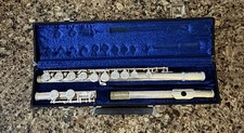 Gemeinhardt Flute M2 Silver Plate Hard Case As Is Untested Musical Instrument .