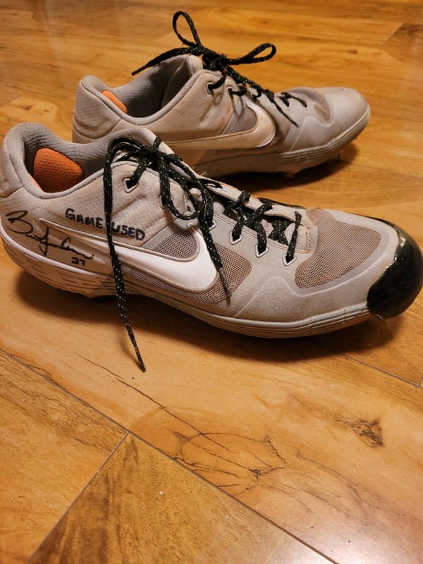 Bowden Francis Game Used Autographed Cleats
