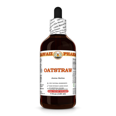 Oat Straw (Avena Sativa) Dried Straw Liquid Herbal Extract