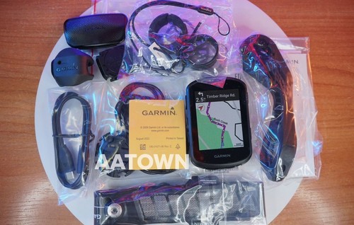 Garmin Edge 840 Touchscreen GPS + Speed/Cadence sensor + HRM-dual monitor/bundle
