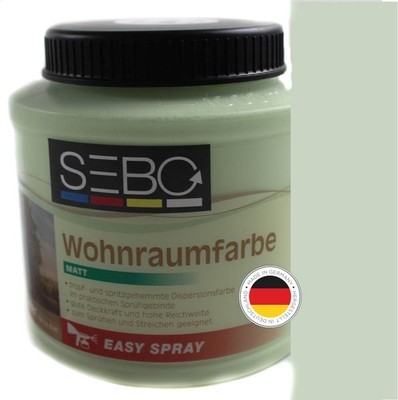Innenwandfarbe Monte Grün 6x0,8L   Hochdeckend, Wand & Decke, wasserbasiert