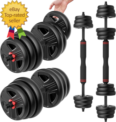 40 Kg Gym Equipment Weight Set On Amazon Adjustable Dumbbells 20