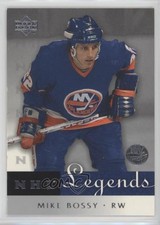 2001-02 Upper Deck Legends Mike Bossy #42 HOF 0f8