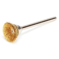 WEILER 91232 Miniature Cup Brush,Crimped Wire,5/8"dia 61CZ50