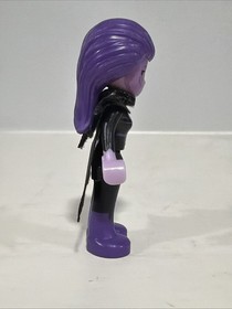 Lego Super Hero Girls Eclipso Minifigure shg016 41239 Purple Head & Hair Capes