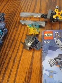 Lego Bionicle 70791 Skull Warrior 2015  instructions  Incomplete