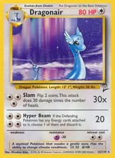 Dragonair - 22/130 - Pokemon Base Set 2 Rare Card WOTC LP on eBay