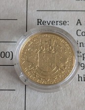 2015 Gibraltar GOLD PROOF Ten Pound Coin 3.11g Gold 24ct WINSTON CHURCHILL + COA 4555.51 per troy oz