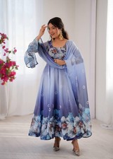 INDIAN DESIGNER NEW SALWAR KAMEEZ WEDDING BOLLYWOOD PAKISTANI PARTY WEAR DRESS
