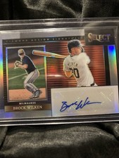 2024 Panini Select - Diamond Action Signatures Brock Wilken #DAS-BW (AU, RC)