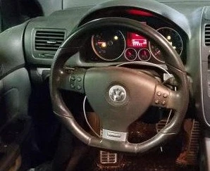 Bolsa de aire airbag volante conductor Volkswagen Jetta GLI 2008-2009 FABRICANTE DE EQUIPOS ORIGINALES Foto 2 de 4