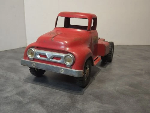 Vintage Original 1956 Tonka Toys Semi Truck Cab Chassis No Trailer