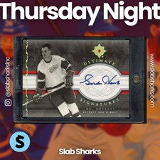 2007 UPPER DECK ULTIMATE COLLECTION #US-GH GORDIE HOWE SIGNATURES AUTO