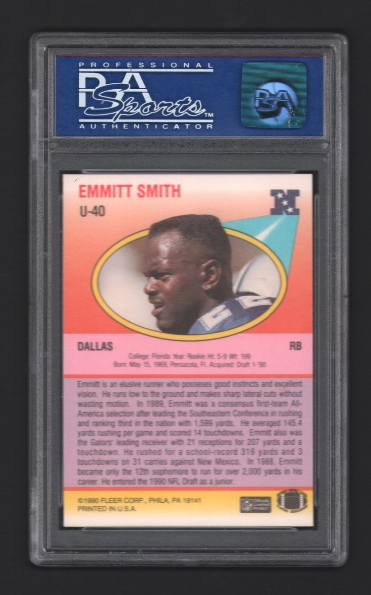 NFL COWBOYS EMMITT SMITH ルーキーカード EMMITT SMITH ROOKIE Rare Cowboys Sports Illustrated for Kids