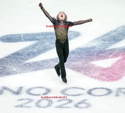 OLYMPICS 2026 Photo 4x6 Ilia Malinin Team USA Ice Skating Milan Winter Games