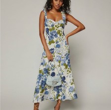 Reformation Nadira Dress in Lucca Floral Size 10