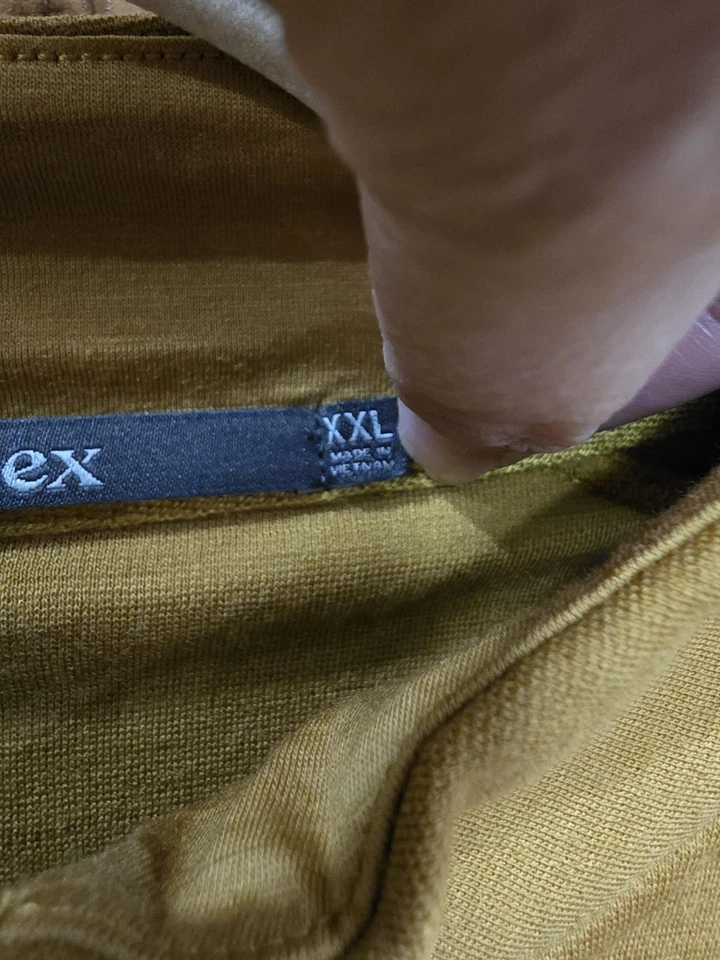 Ibex Jacket Sweater Mens 2XL Brown Merino Wool Full Zip Mock Neck Outdoor Hiking - Image 3 of 4