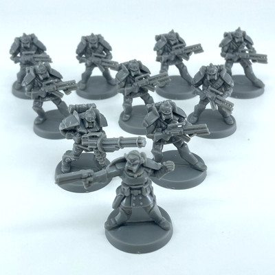 Bauhaus Hussar Troopers - 1996 Warzone Mutant Chronicles Target Games C5627