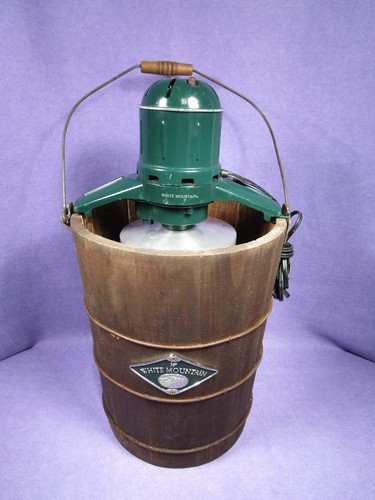 White Mountain Electric Ice Cream Maker Appalachian Series 6 Quart VGC