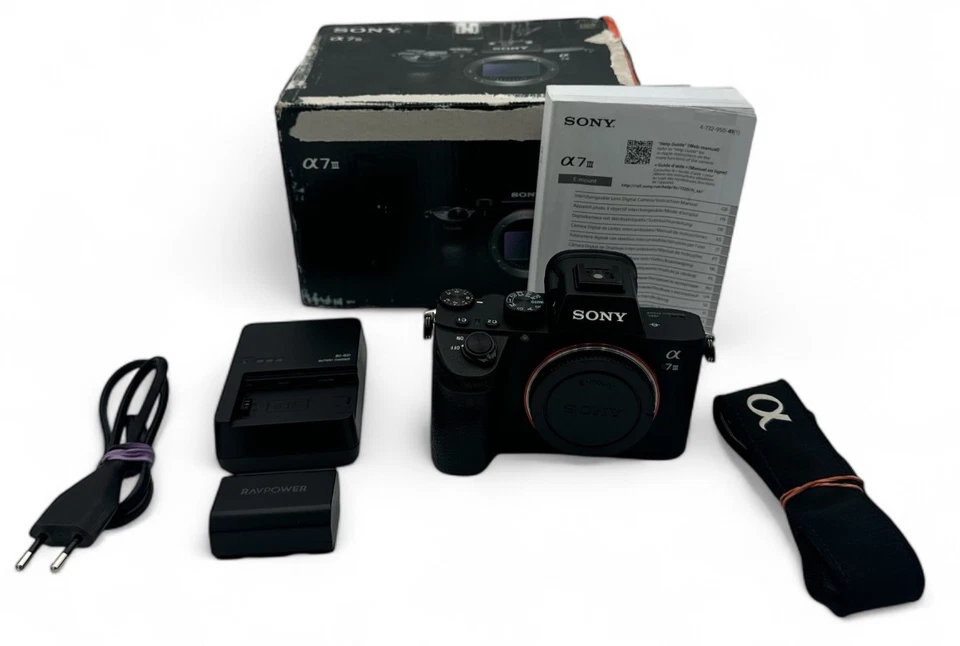 Sony Alpha 7 III ILCE-7M3 Vollformat Kamera Body Shutter 19768 OVP MwSt