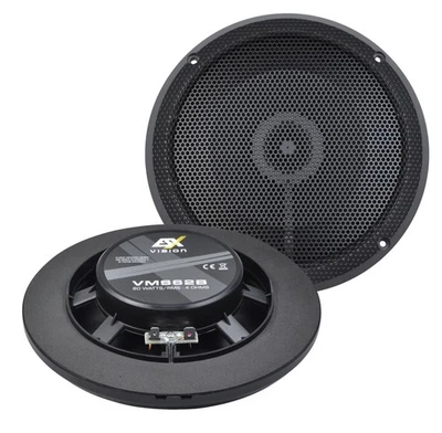 ESX VMS62B | Haut-parleur plafond marine bateau salle de bain sauna extérieur plat 16 cm - Photo 1/4