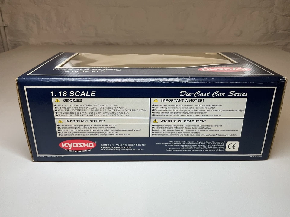 Kyosho 1/18 Triumph TR3A en vert comme neuf en boite - Photo 3/4