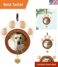 2025 Christmas Ornament: In Our Hearts to Stay - Personalized Pet Memorial Decor
