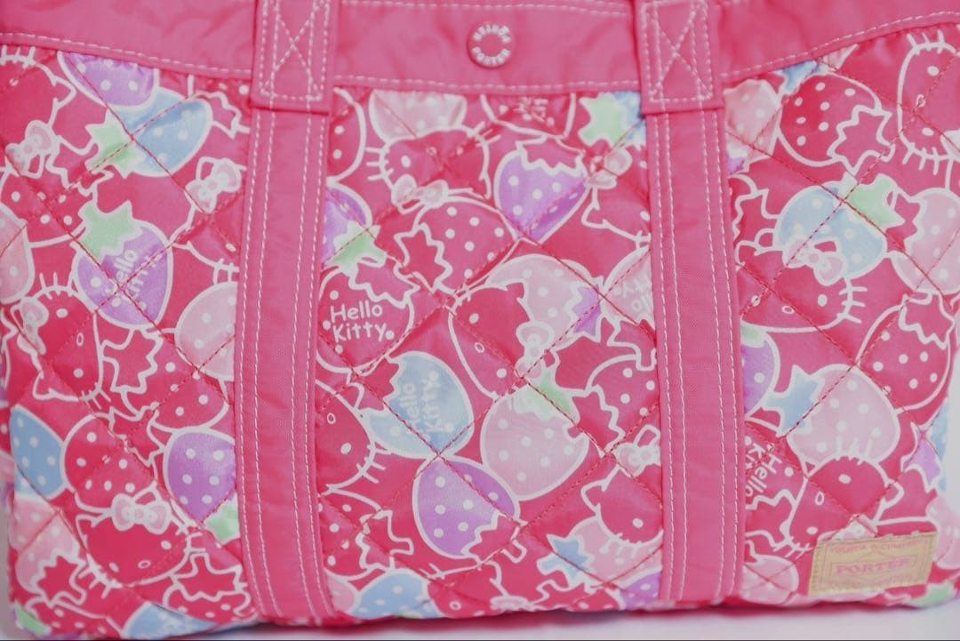 PORTER x Hello Kitty x atmos Japan Limited Pink Backpack Y2K