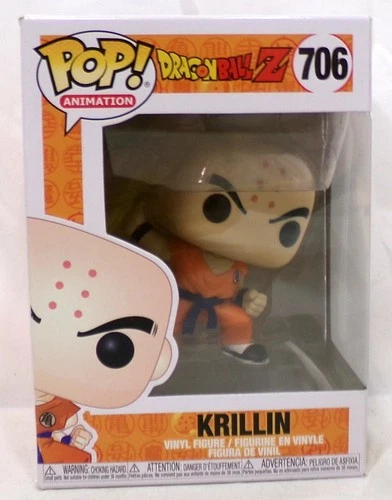 Funko Pop 706 Krillin Dragon Ball Z Animation Vinyl Figure 2022