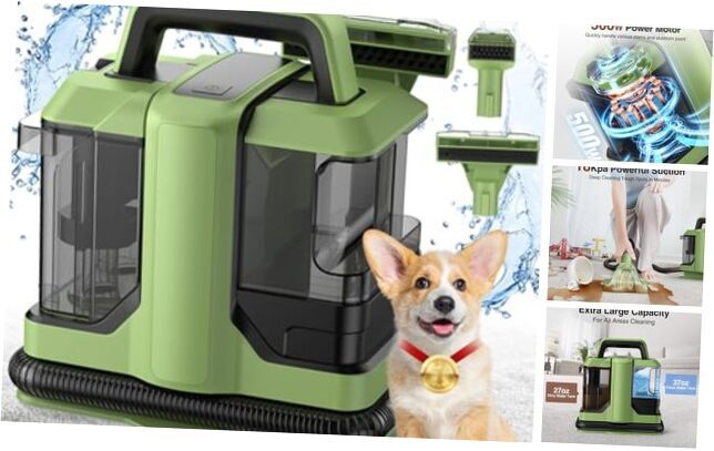 Carpet Cleaner Machine, Portable Carpet & Upholstery Spot Cleaner, 18 Kpa-image