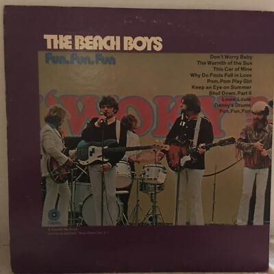 THE BEACH BOYS            LP     FUN , FUN, FUN