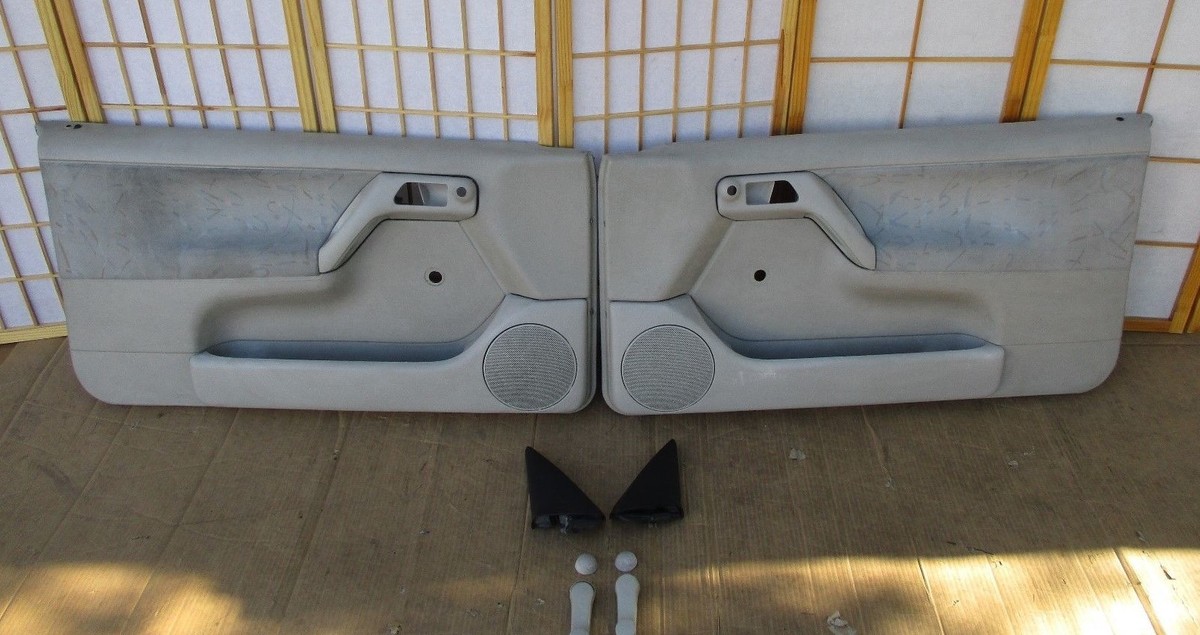 95-02 VW Volkswagen Cabrio TAN BEIGE Left & Right Crank Interior