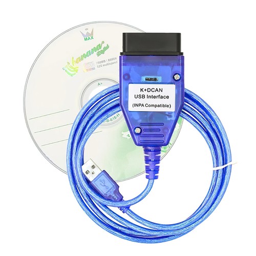K+DCAN OBD2 Cable with Switch FTDI FT232RL Tools EDIABAS NCS Expert ISTA For BMW - Picture 3 of 15