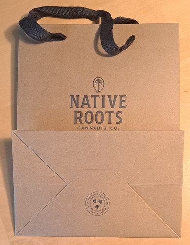 NATIVE ROOTS Cannabis Company Marijuana EXIT BAG Denver Colorado