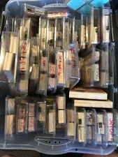 STAMPIN UP Wood Mounted Rubber Stamps LOTS Mix & Match You Choose Gently Used