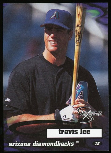 1998 Skybox Dugout Axcess Travis Lee #1 card