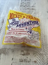 McDonalds Happy Meal Toy Mickey  Friends Pluto in France Epcot Center 1993