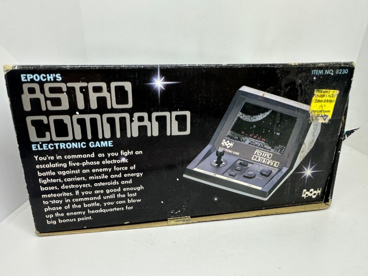 Jeu Vidéo Vintage Epoch Astro Command De 1982 - Super Cobra ITMC - Complet Boîte
