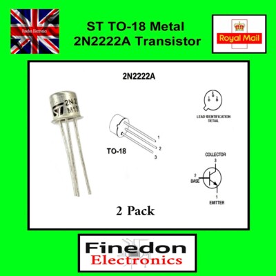 Qty 2 Motorola MV1404 Hyper-Abrupt Varactor Diodes – 96 To 144 PF Tuning