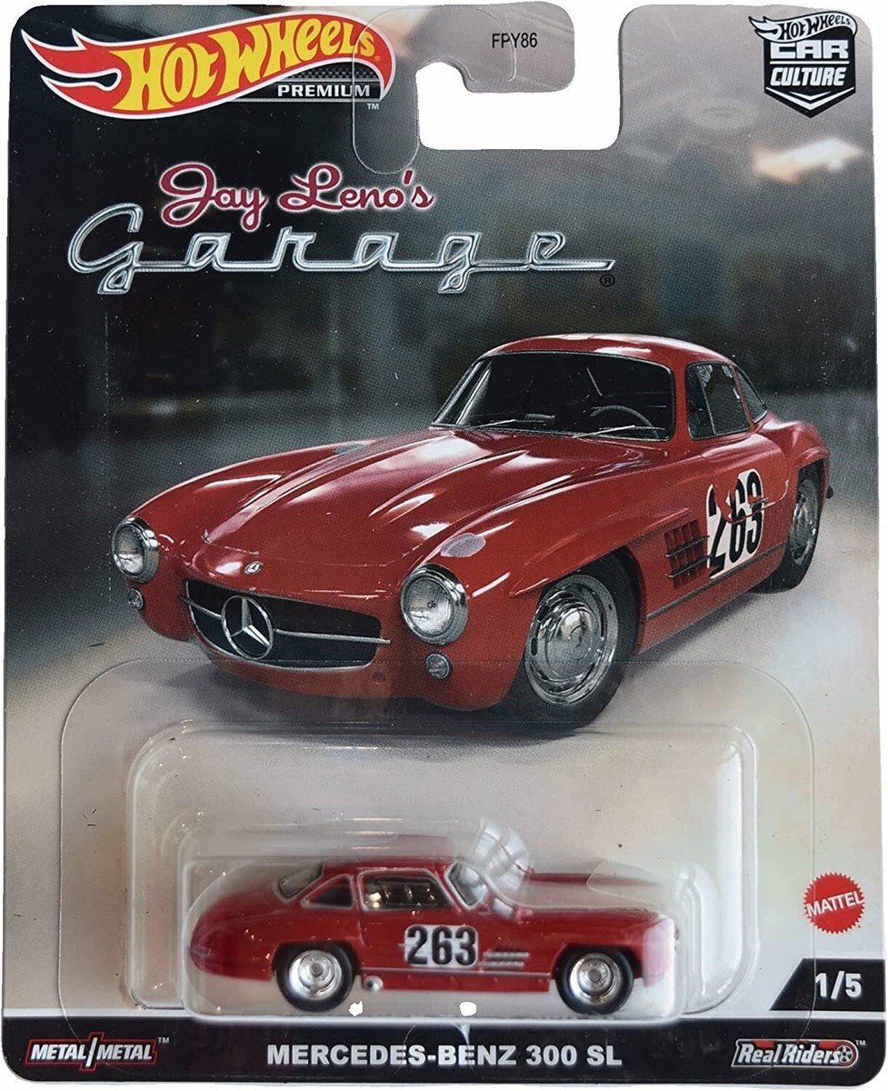 Hot Wheels Premium - 2022 Jay Leno's Garage 1/5 Mercedes-Benz 300