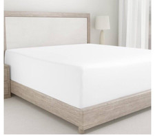 California Design Den Luxury 100 Cotton Fitted Sheet Twin XL Size, Softest 400