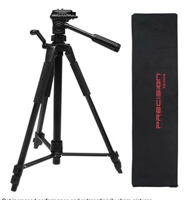 Precision Design PD-58PVTR 58-inch Photo/Video Tripod with Case