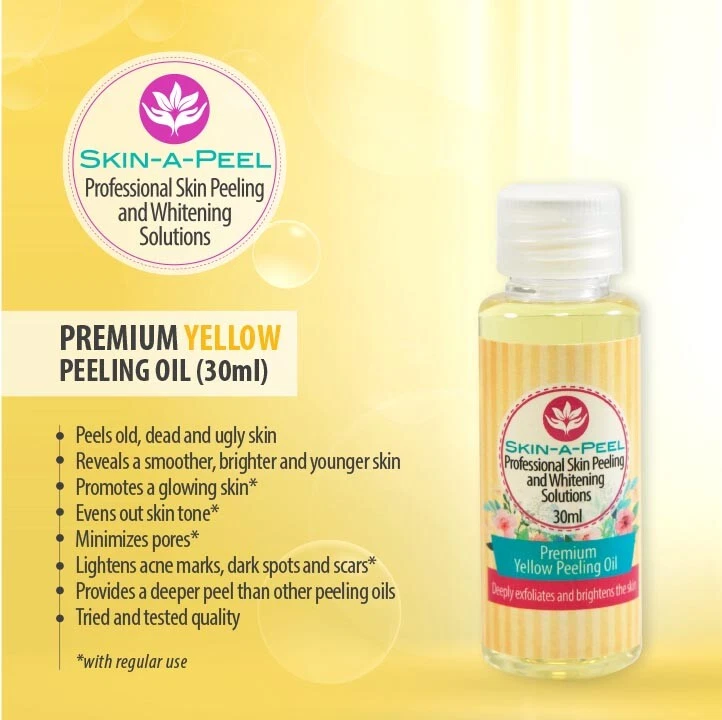 Skin-A-Peel Premium Yellow Peeling Oil Lightening + Exfoliating ( ITEM IN USA ) - Image 2 of 4