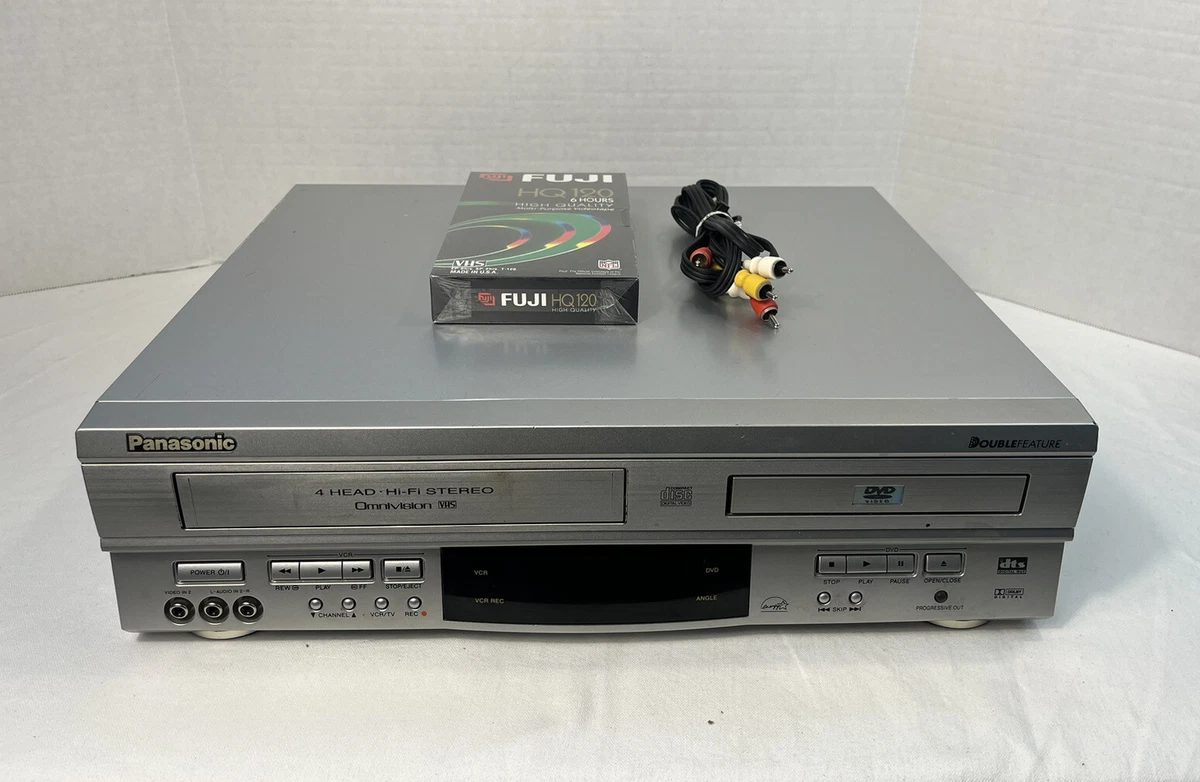 panasonic vhs dvd / 4 head player combo plandetransformacion.unirioja.es